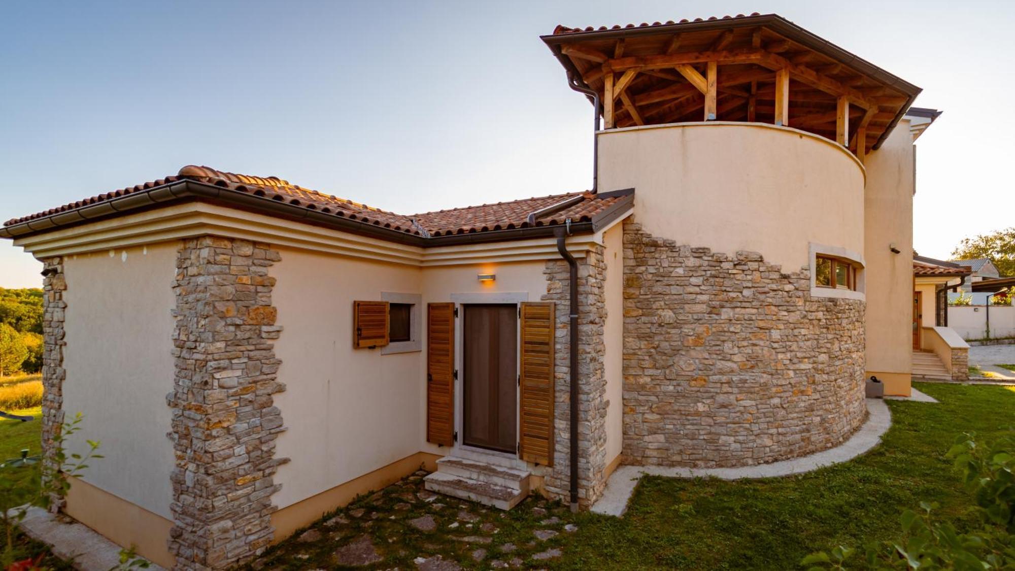 Villa Arton Heated Swimming-Pool Zminj Екстер'єр фото