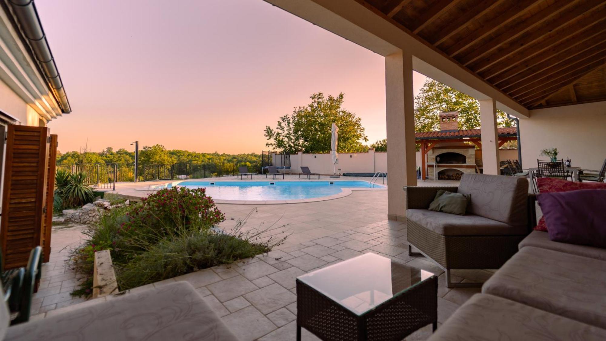 Villa Arton Heated Swimming-Pool Zminj Екстер'єр фото