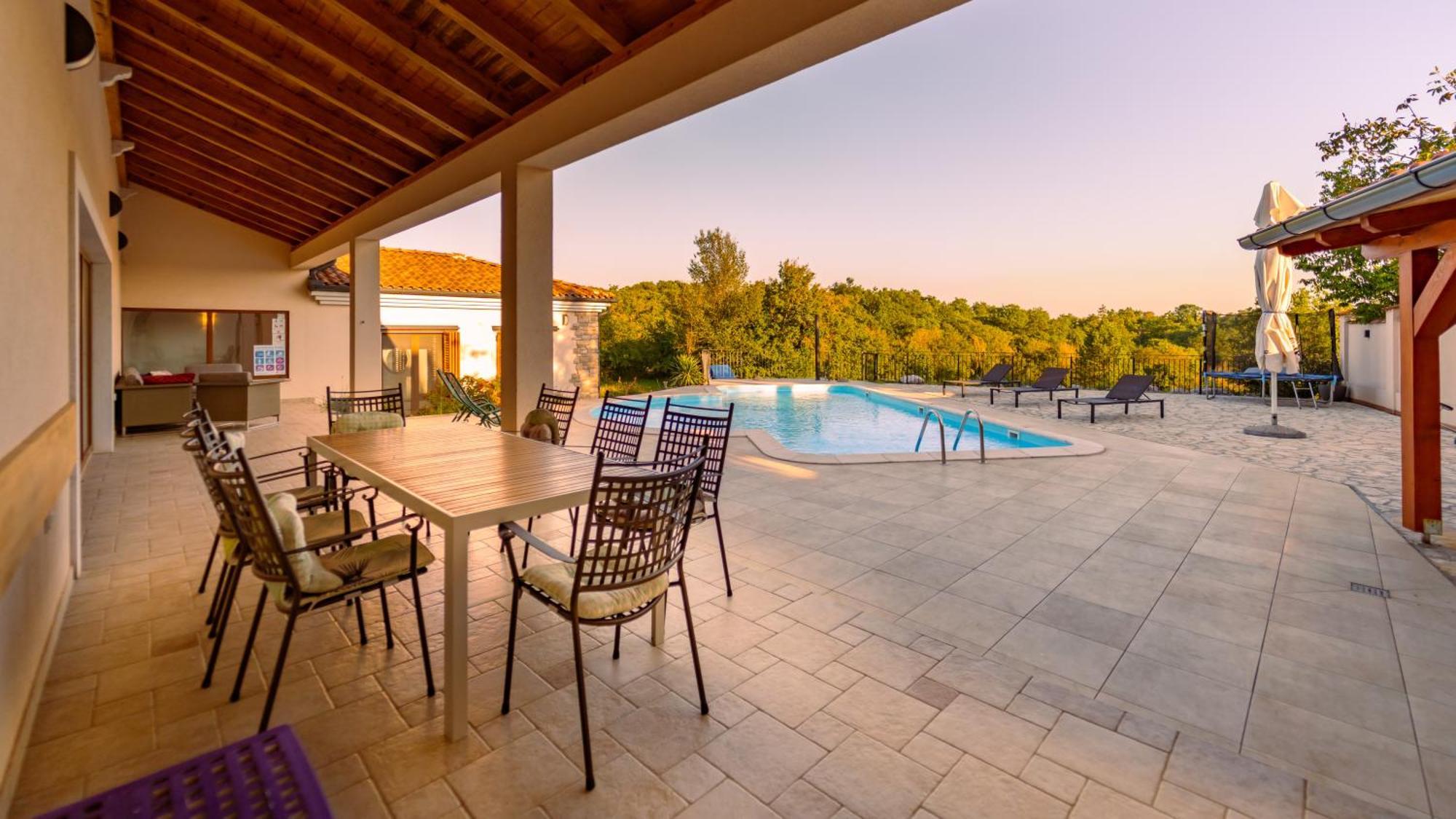 Villa Arton Heated Swimming-Pool Zminj Екстер'єр фото