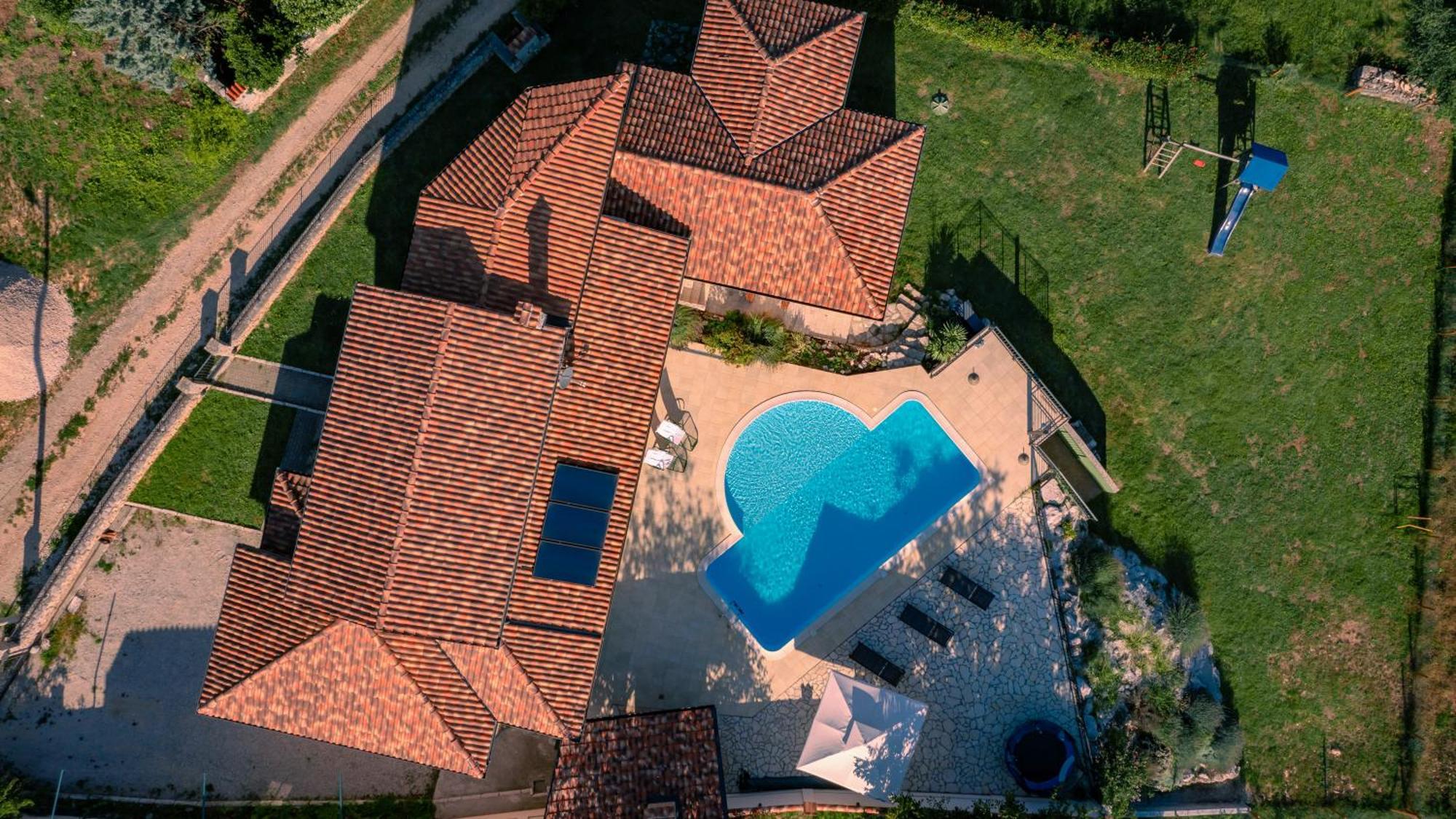 Villa Arton Heated Swimming-Pool Zminj Екстер'єр фото