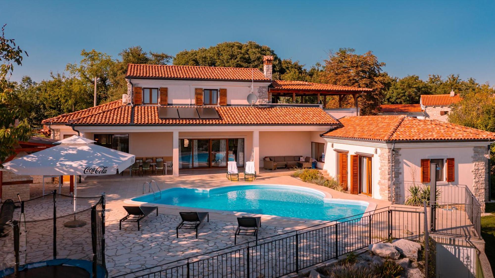 Villa Arton Heated Swimming-Pool Zminj Екстер'єр фото