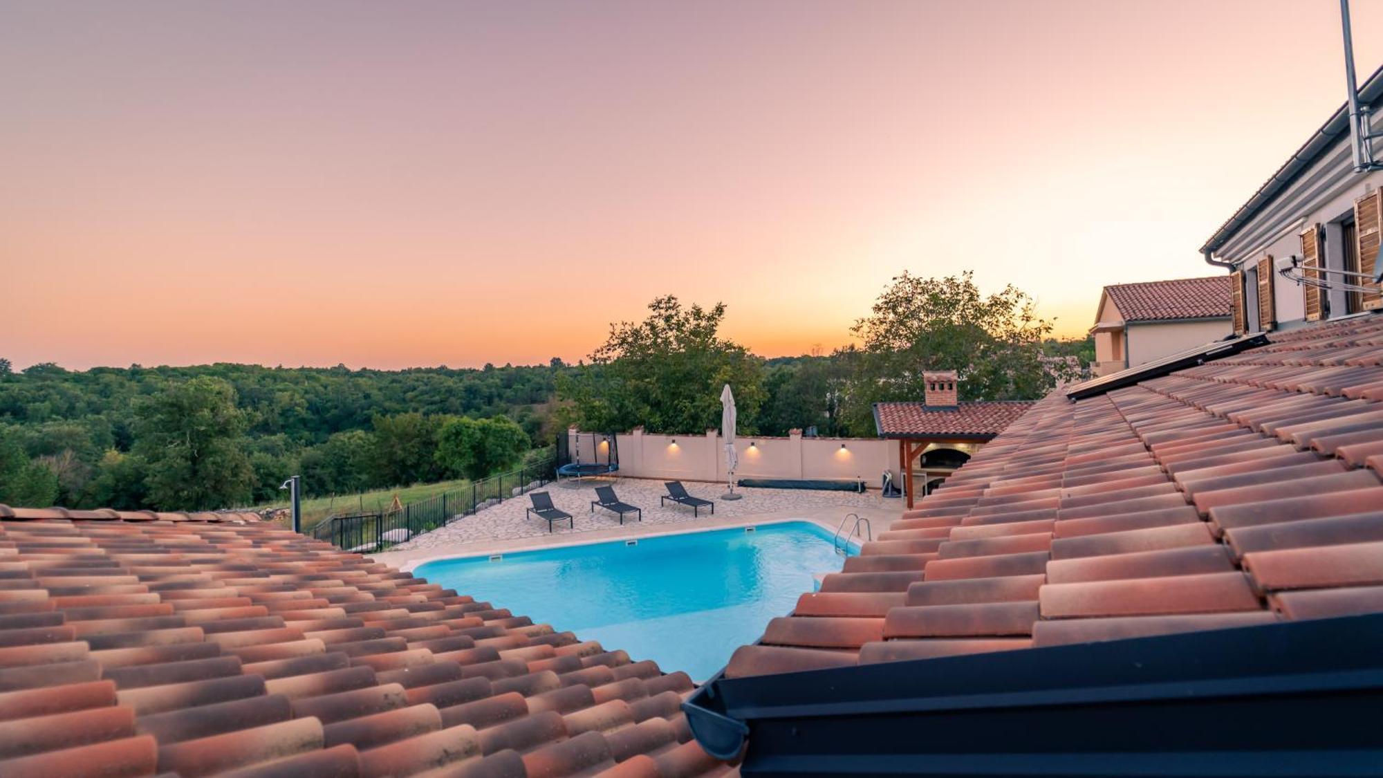 Villa Arton Heated Swimming-Pool Zminj Екстер'єр фото