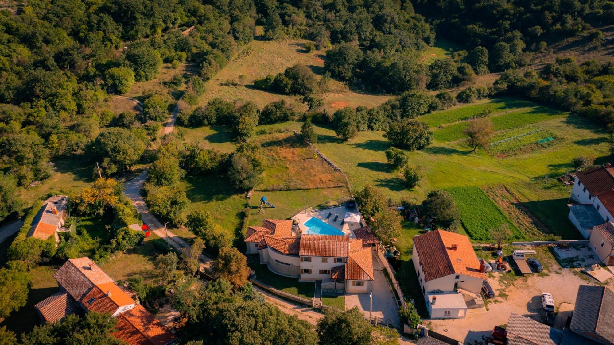 Villa Arton Heated Swimming-Pool Zminj Екстер'єр фото