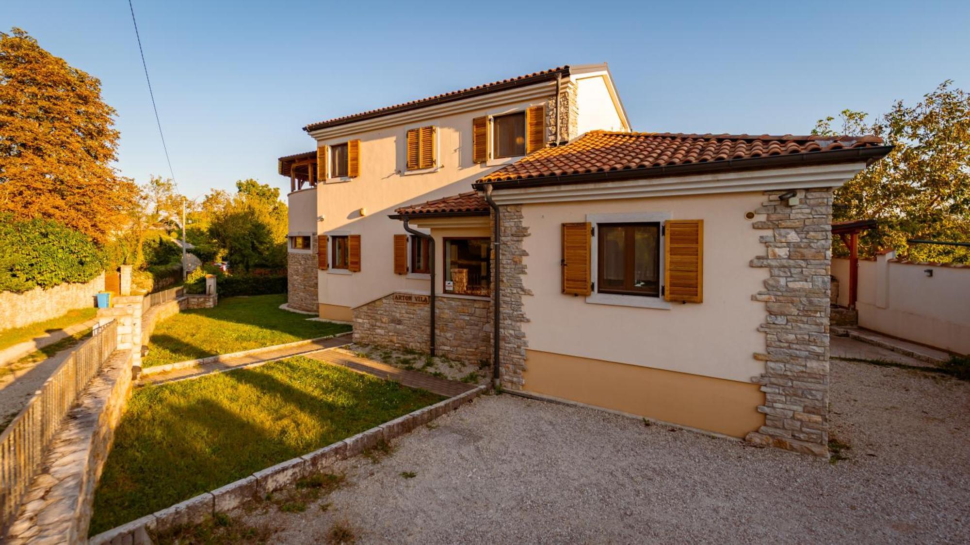 Villa Arton Heated Swimming-Pool Zminj Екстер'єр фото