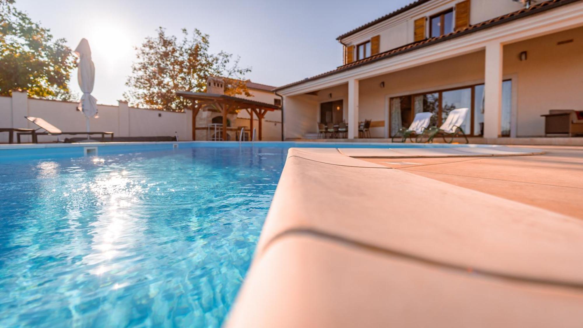 Villa Arton Heated Swimming-Pool Zminj Екстер'єр фото
