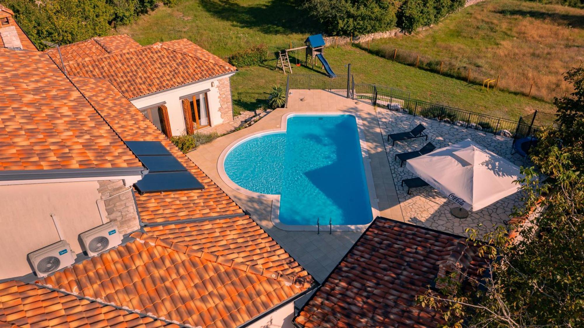 Villa Arton Heated Swimming-Pool Zminj Екстер'єр фото