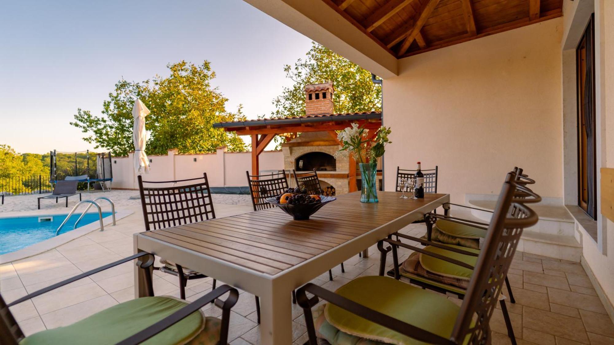 Villa Arton Heated Swimming-Pool Zminj Екстер'єр фото