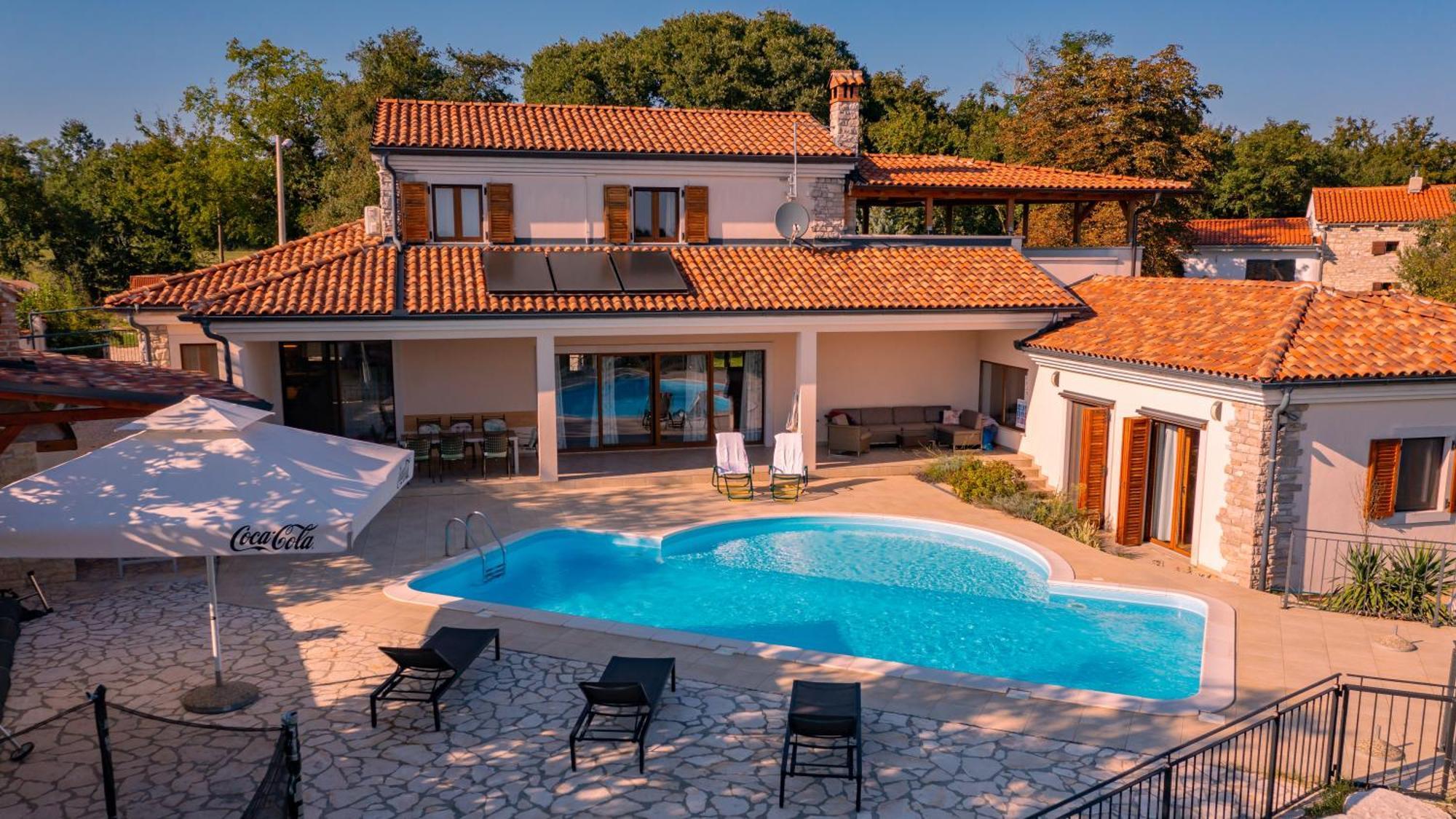 Villa Arton Heated Swimming-Pool Zminj Екстер'єр фото